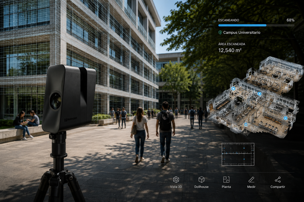 Camara Matterport Pro 3
